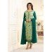 6364 NILE GREEN KASEESH VICTORIA PARTY WEAR STRAIGHT CHURIDAR SALWAR KAMEEZ 